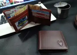 Dompet Pria Kulit Sapi Asli 3 Dimensi