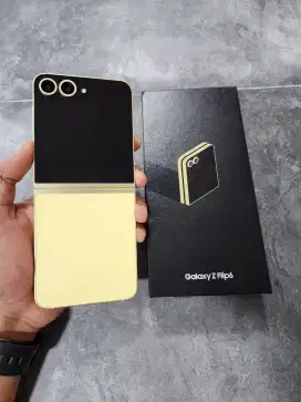 Samsung ZFlip 6 12/256gb sein yellow garansi on