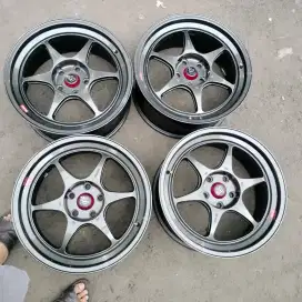 Enkei PF06 ring 18 lebar 8,5 pcd 5x114,3 ET 38 flow forming 4pcs