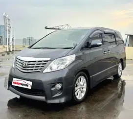 Toyota Alphard S CBU Tahun 2010 Automatic Abu Abu