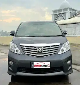 Toyota Alphard S CBU Tahun 2010 Automatic Abu Abu
