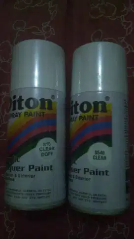 Diton clear , Edisi salah opsi dari kiriman online shop