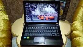 Laptop Core i7 Gaming NVIDIA Siap Kuliah Toshiba Ram 8GB SSD+HDD 500GB