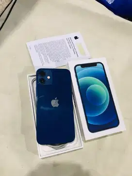Iphone 12 mini blue 64GB RESMI