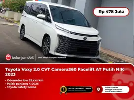 [ LOW KM ] Toyota Voxy 2.0 CVT TSS Camera360 Facelift AT Putih 2023