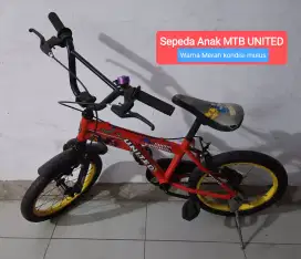 Dijual Sepeda Anak UNITED 18 inch