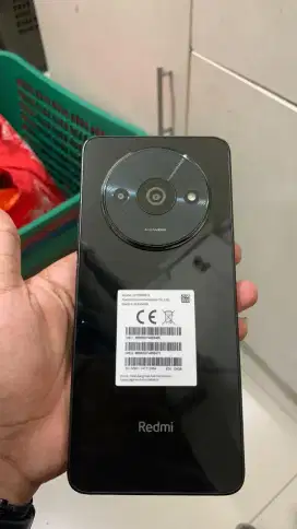 JUAL Santai Xiaomi Redmi A3 Black - RAM 4+4GB / ROM 128GB - MULUS