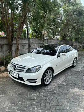 Mercedes-Benz C250 Coupe AMG CBU 2011 White On Red