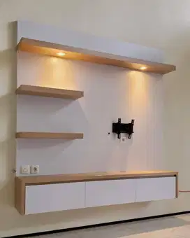 Interior Desain KITCHENSET  Backdrop Tv - Design Wardrobe Kitchen Set