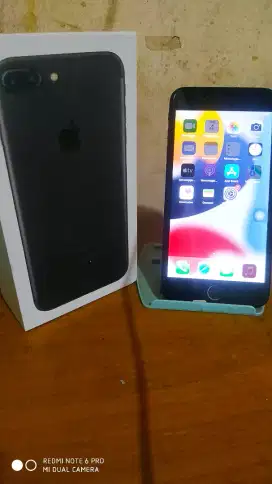 Iphone 7 plus,all operator, semua normal, unit kotak dan kabel cas