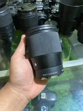 Lensa sigma 16mm f1.4 sigma art for canon