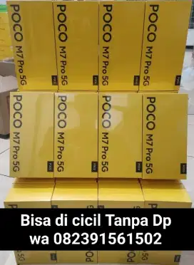 Hp poco m7 pro 5G NFC RAM 8GB/256gb garansi resmi