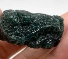 Jadeite jade giok Burma natural type A memo