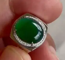 Jadeite jade giok Burma natural type A