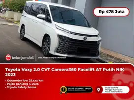 [ LOW KM ] Toyota Voxy 2.0 CVT TSS Facelift AT Putih 2023 2024