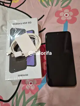 Samsung A54 warna hitam 8/256