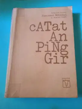 Buku sastra lawas, lama, sejarah, Goenawan Muhamad