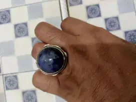 Dijual Cincin Batu Permata Safir ukuran besar,big,jumbo 83 crat,langka