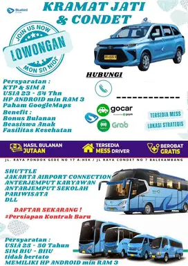 Loker Driver Jakarta