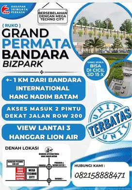 RUKO GRAND PERMATA BANDARA BIZPARK