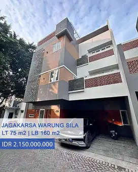 Dijual Rumah Baru di Area Warung Sila Jagakarsa, Jakarta Selatan