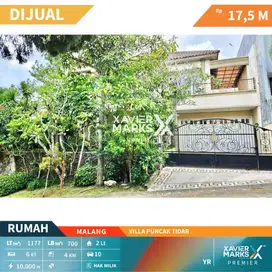 Dijual Rumah Mewah Premium Siap Huni di Villa Puncak Tidar Malang