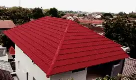 ATAP SEPANDEK TERPASANG