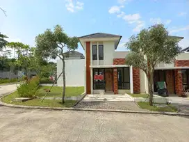 Rumah ngantong belakang, hadap taman di Citra Sentul Raya (jual rugi)