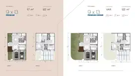 RUMAH GENOVA 3 DI GEDEBAGE SELATAN BANDUNG TIPE PREMIUM DKT SOETTA