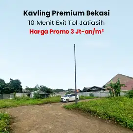 FOR SALE ! Tanah Kavling Strategis di Jatiasih, Dekat Tol & Mall
