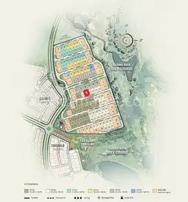 Tanah Kavling Cluster The Crown PHG Gading Serpong Tangerang
