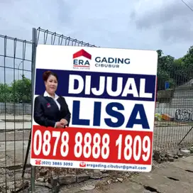 Dijual cepat kavling/tanah di jln Transyogi, Alternatif Cibubur
