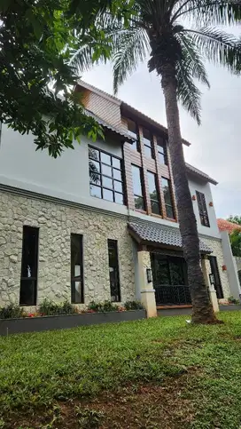 Rumah brandnew Balinese Design dengan view Botanical Garden seluas 1ha