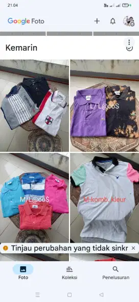 kaos krah pria-wanita