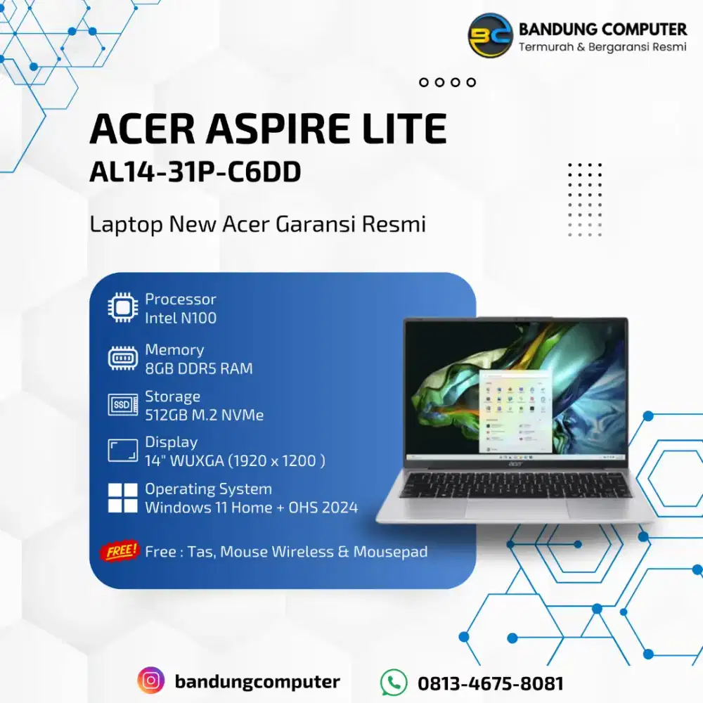 Laptop Acer Aspire Lite AL14-31P-C6DD