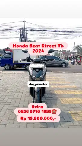 Honda beat street th 2024 plat bogor