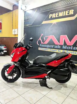 Xmax ABS 250cc th.2022 Red glosy joss km. 28rb.Anugerah Motor rungkut