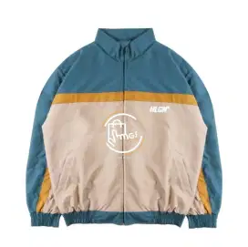 Jaket HOOLIGANS tracktop Marcos Teal Brown Size s
