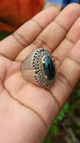 Bacan ring perak HM