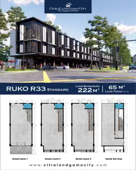 Citraland Gama City Ruko orchard Avenue R33