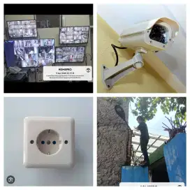 PASANG PAKET BONGKAR SERVICE CCTV TUKANG LISTRIK PANGGILAN