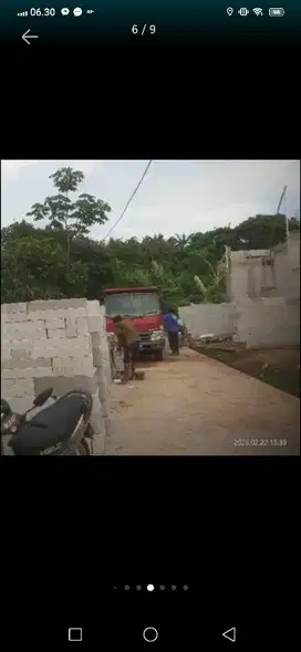 rumah minimalis Redy SHM masuk mobil dekat pintu tol sawangan