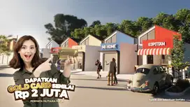Rumah usaha, cakep buat yang baru mulai