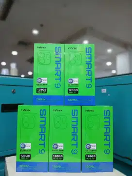 Infinix smart 9 4/128 handphone baru