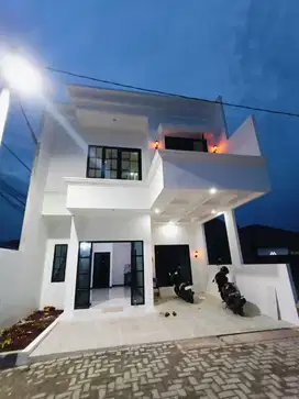 townhouse klasik 2 lantai dekat akses tol dan stasiun