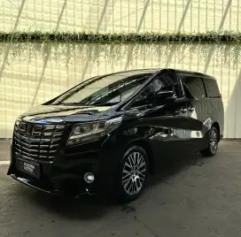 TOYOTA ALPHARD 2.5 G ATPM 2017 Hitam (Istimewa)