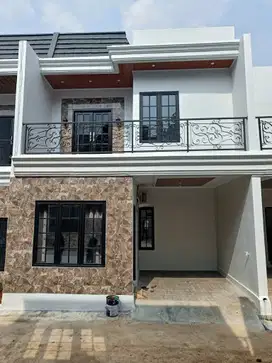 rumah strategis di depok akses langsung jalan raya fasilitas lengkap