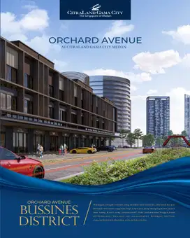 Citraland Gama City Ruko Orchard Avenue R30