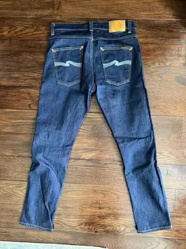 Nudie Jeans Lean Dean Dry Ecru Embo Original