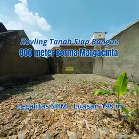 Dijual Tanah 198m2 Jl Cijaura Hilir Siap Bangun Rumah